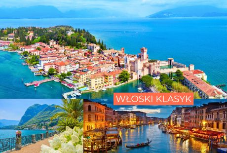 Włoski Klasyk: Wenecja+Jezioro Garda+Jezioro Como