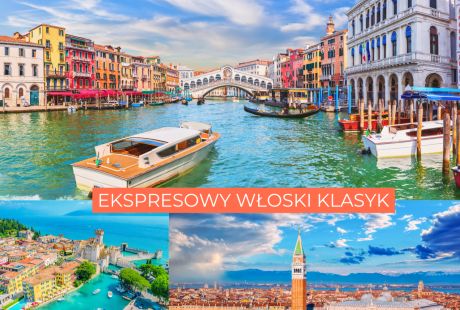 Ekspresowy Włoski Klasyk: Wenecja+Jezioro Garda